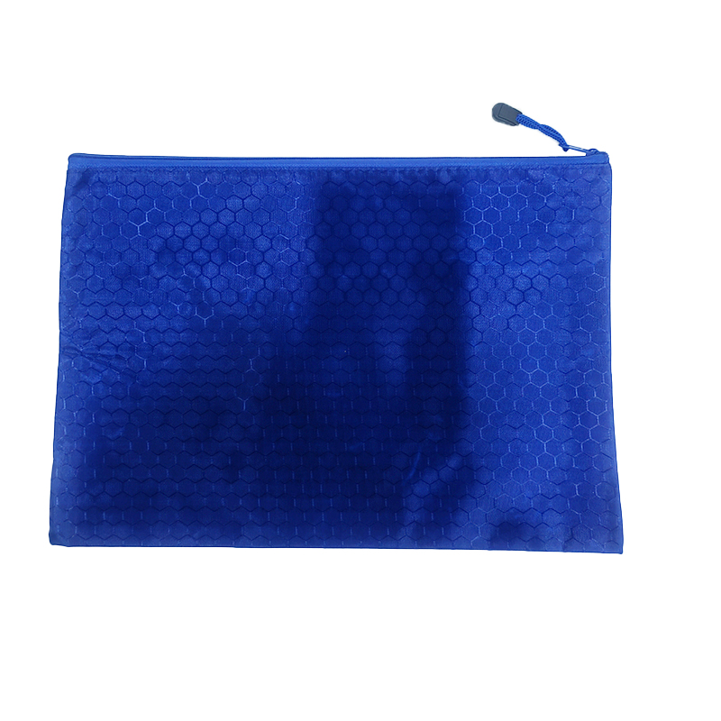 Creative Stationery Document Bag A4 Ball Pattern Handheld Color Zipper Bag Student Office Waterproof Data Bag Wholesale