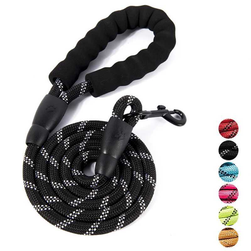 120/150/200/300CM Strong Leashes for Dogs Soft Handle Dog Leash Pet Leashes Reflective Leash For Big Small MediumXJ250218