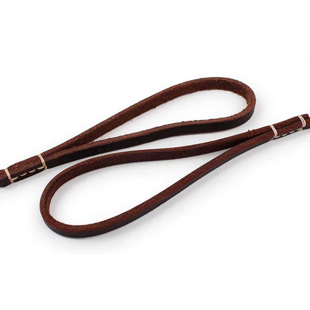 130cm/180cm Comfortable Genuine Leather Dog Leash Traction Rope for Small to Medium Dogs Training and Walking Brown Red GreenXJ250218