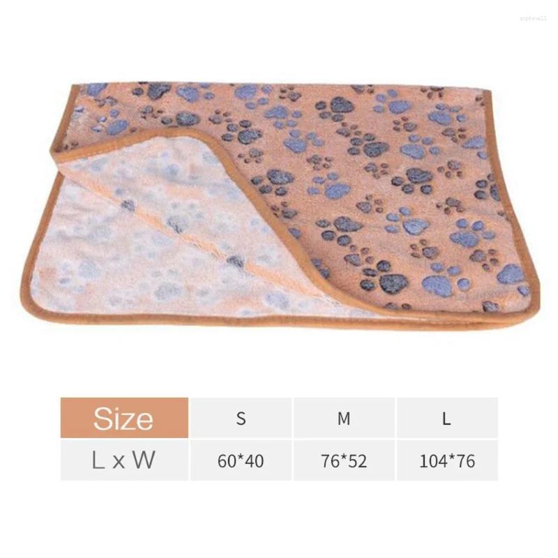 Update Soft Fluffy Quality Pet Blanket Cute Cartoon Mat Warm And Comfortable For Cats Dogs