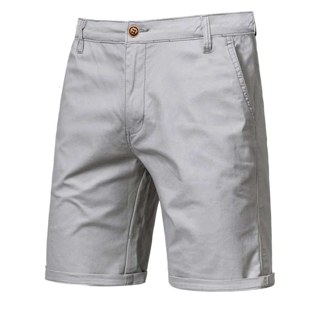 Summer Beach Men's Designer Shorts Solid Color Slim Fit Shorts Fashionable Casual Daily Street Outdoor Travel Zipper Button Straight Leg Pants