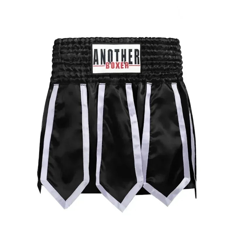Streamer Style Boxing Short MMA Shorts Muay Thai Half Pants Sanda Fighting Uniform for Man Woman and Children 250219