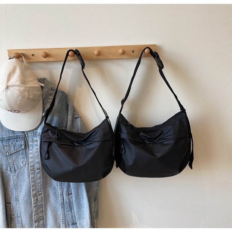 2025 new for women, large capacity Oxford cloth versatile shoulder crossbody dumpling bag, casual commuting student bag #swissmilitary