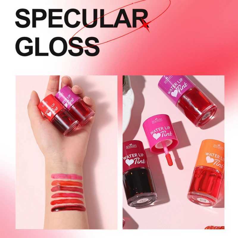 Colored dye liquid lipstick and B 2 in 1 waterproof mirror lipstick gloss water lipstick Colored non sticky lipstick facial cosmeticsW250219