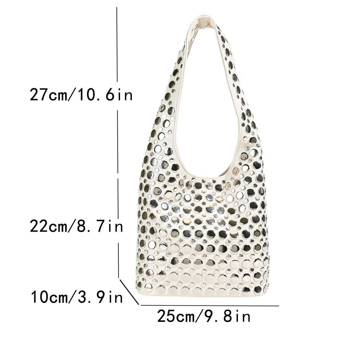 Designer Geetric Shoder Bag For Wen Top Brand Handbag Luxury Shiny Handmade ning Clutch Bag Fashion Par Purse Z250318