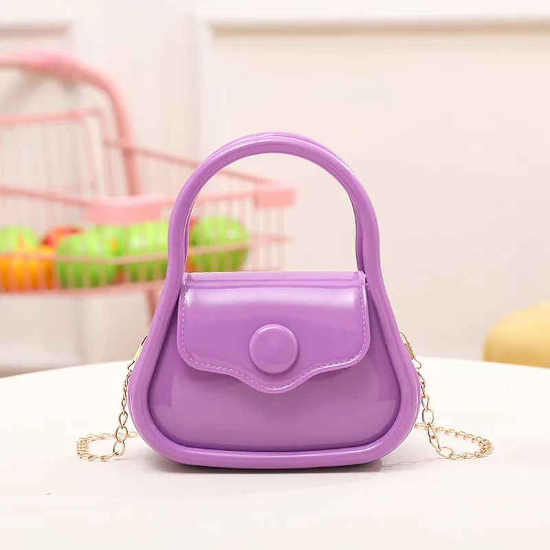 Children Messenger Bag women Bag Mother Kids Bags for Girl Fashion Handbag Jelly Bag Solid Wallet 250219