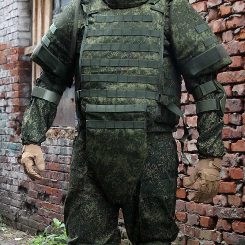 Russia 6B45 Tactical Undershirt Full Protection Wear-Resistant Breathable Vest 6B45 Jungle Digital Green Outdoor MenXJ250219