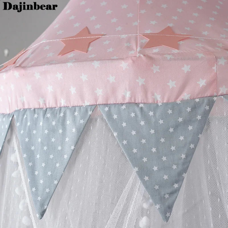 Baby Room Mosquito Net Kid bed curtain canopy Round Crib Netting bed tent canopy Decoration girl bedroom accessories Dropship 250219