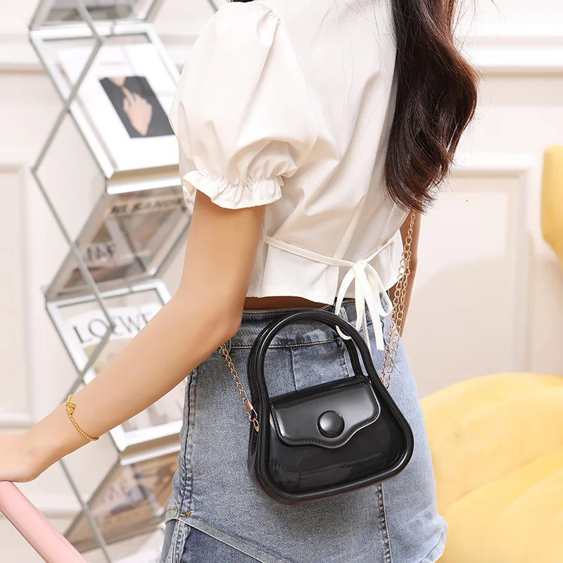 Children Messenger Bag women Bag Mother Kids Bags for Girl Fashion Handbag Jelly Bag Solid Wallet 250219