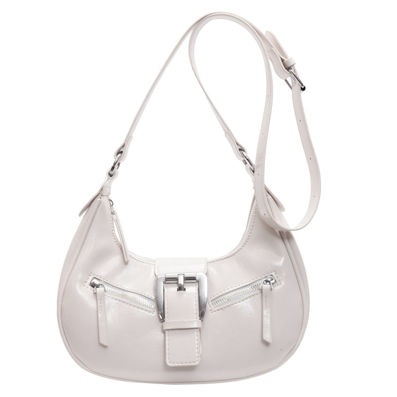 2025 spring new niche Maillard high-end crescent underarm single shoulder crossbody bag, spicy girl bag #swissmilitary