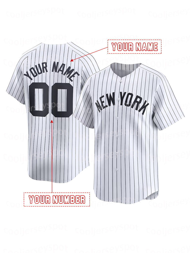 New York Aaron Judge Basebll Jersey Giancarlo Stanton Anthony Volpe Max Fried Custom Any Name Number Mens Womens Youth S-XXXL