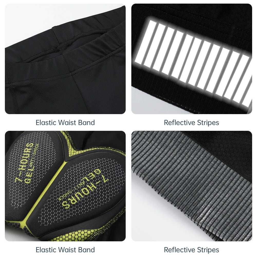 Men's Shorts Cycling Shorts Men Gel Pad Bicycle Clothes MTB Mountain Road Bike Downhill Enduro Clothing Male Women 2024 Summer 7 Hours z250219