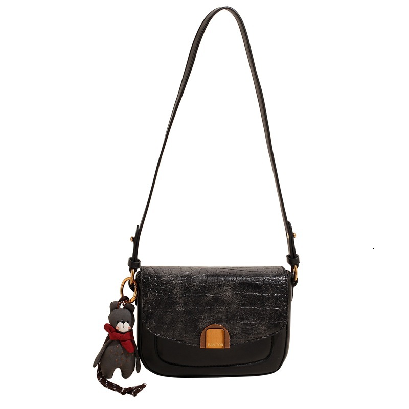 Fashion saddle 2025 new casual commuting crossbody shoulder bag, female niche design bag #swissmilitary