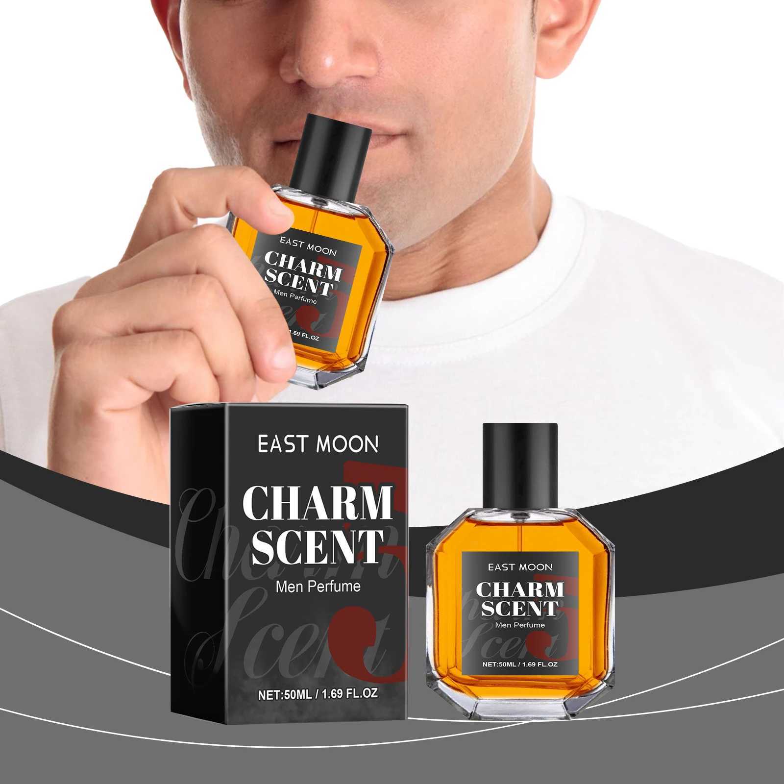 East Moon Mens perfume Long lasting Fragrance Wood Fragrance Fresh and Natural Release Mens Charm Perfume 50ML M250219