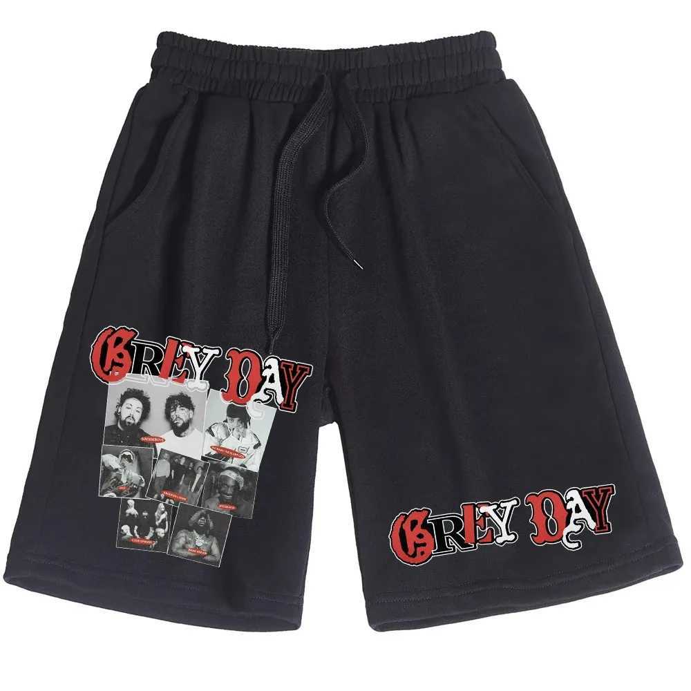 2024 Suicideboys Grey Day Shorts Pants Cotton Trousers Man Woman Pants W250219