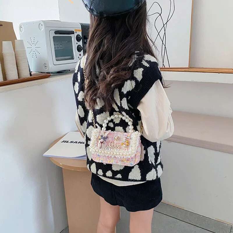 Ddmyshoesvip Children S Small Handheld Crossbody Bag For Going Out Carrying Baby Mini Cute Little Girl Fashion Trend Wer Purse Handbags