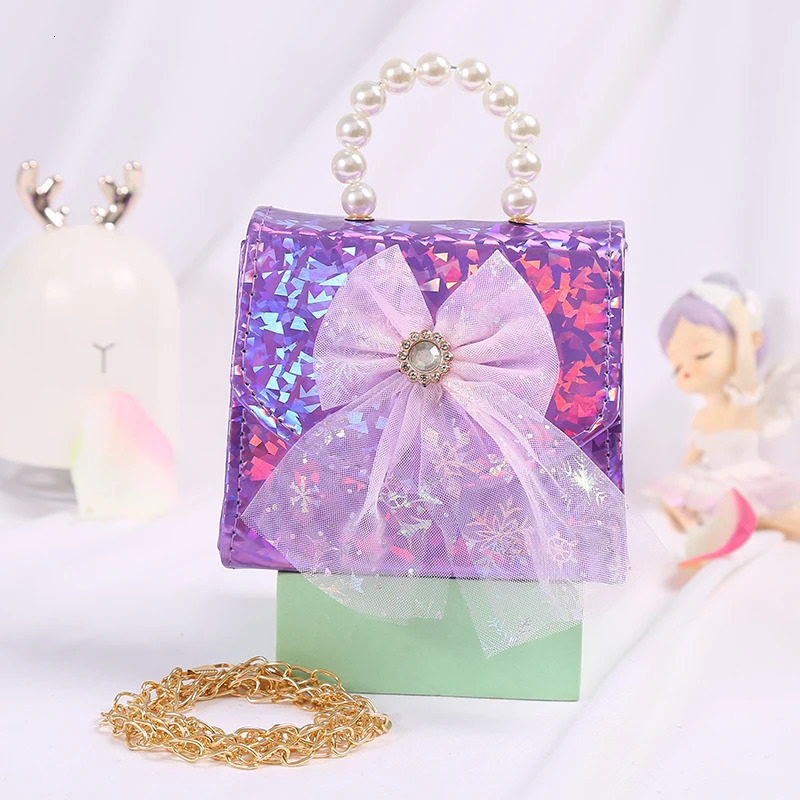 Fashion Children Girls Birthday Festival Present Shoulder Messenger Bag Kids Keys Coin Purse Cute Princess Mini Handba 250219