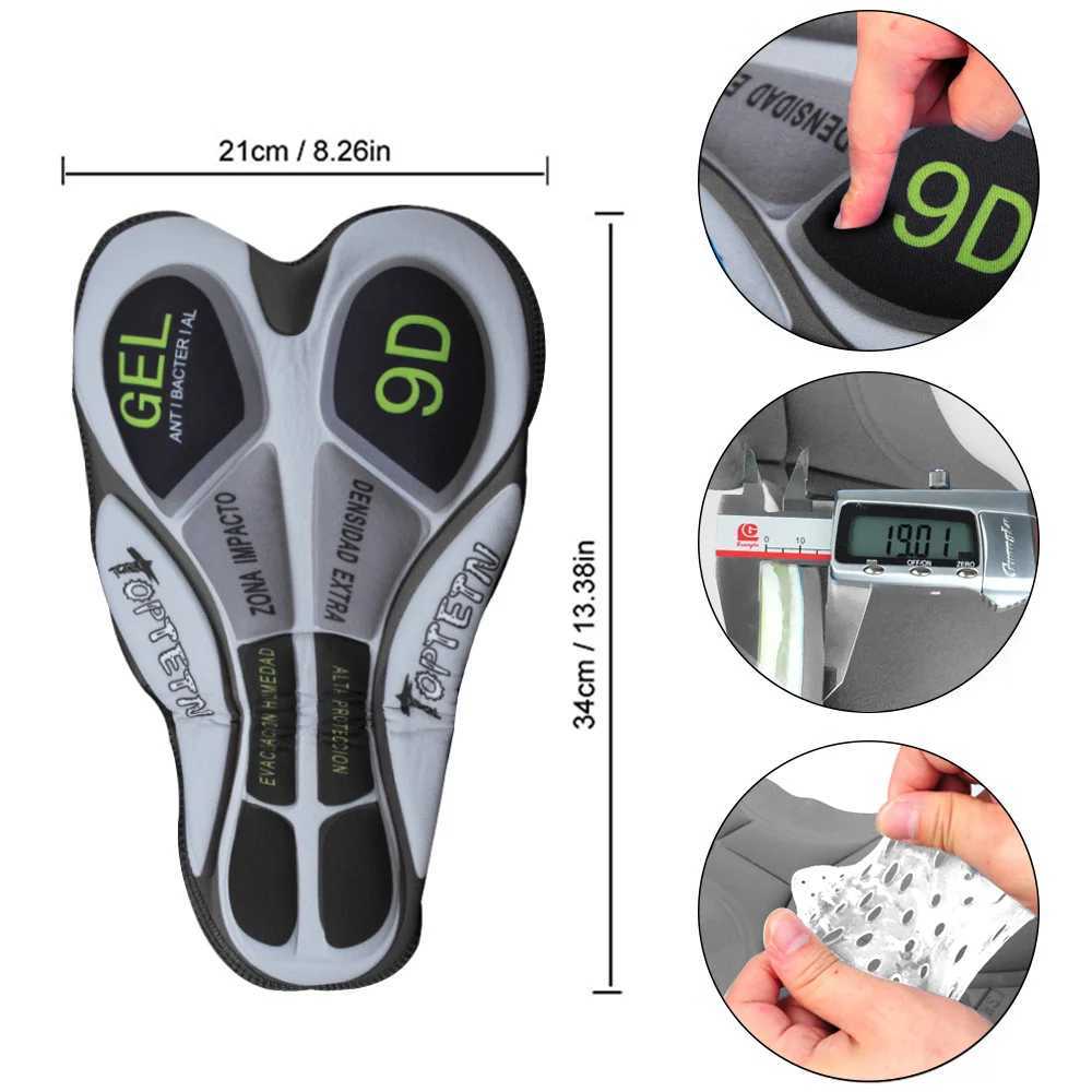 Men's Shorts JEPOZRA Cycling Shorts Breathable Mesh Cycling Shorts for Men 5D Gel Pad Shockproof MTB Bike Shorts z250219