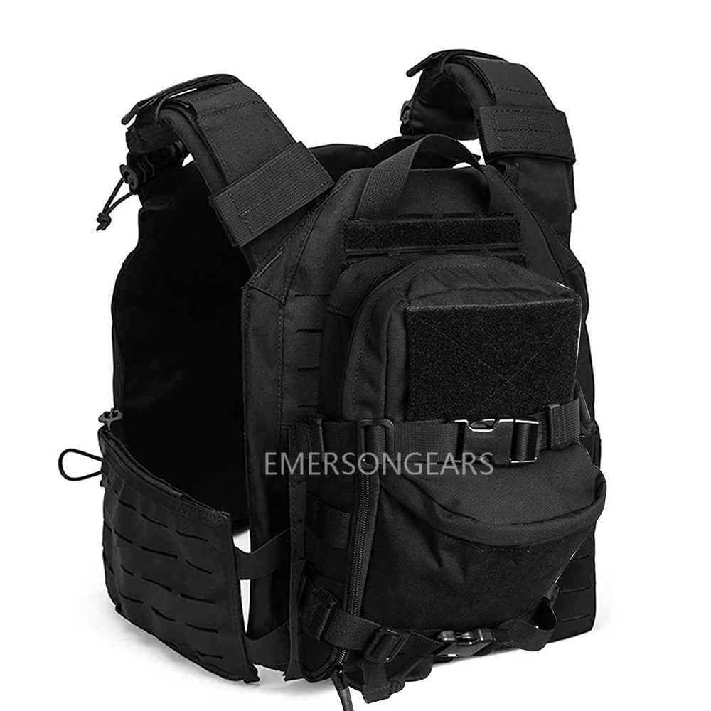 1000 D Nylon Quick Release adjustable laser cutting vest with Hydration Backpack and triple magazine pouch Tatcial combat setXJ250219