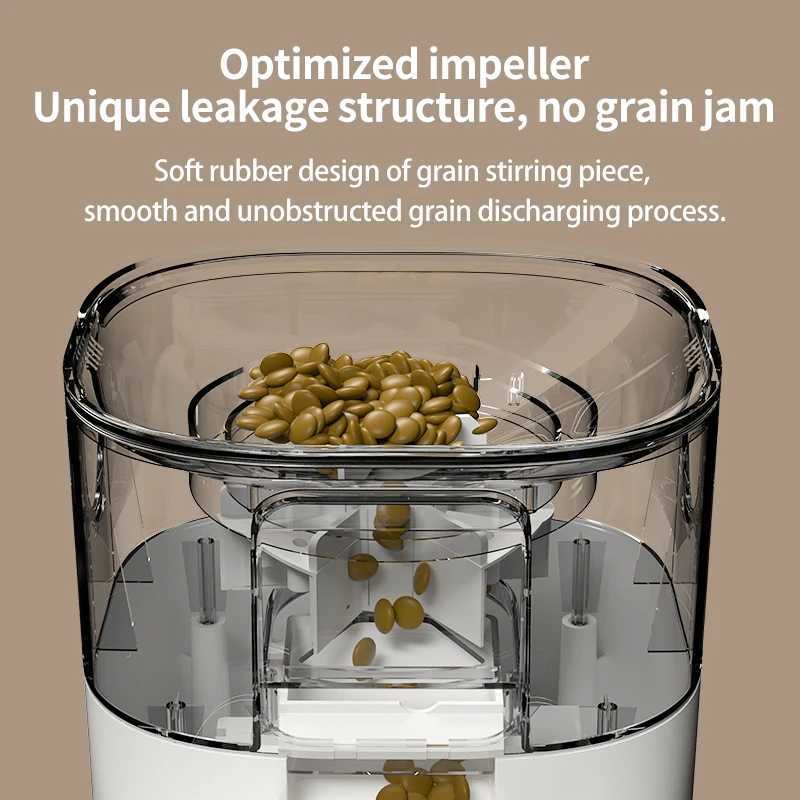 Dog Feeders PAPIFEED cat double bowl smart automatic feeder cat food dog food pet food dispenser 7L large capacity connect wifi timer dosing H250218