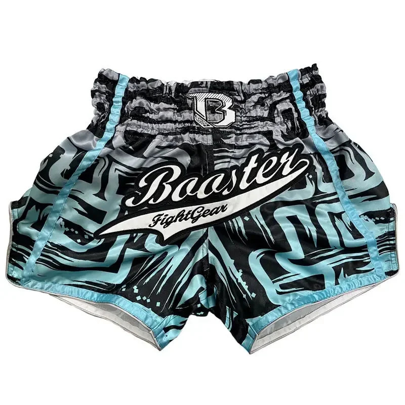 Original Training Muay Thai Gym Fighting Shorts Fitness Combat Sports Pants Embroidery Style Boxing Sweat y250219