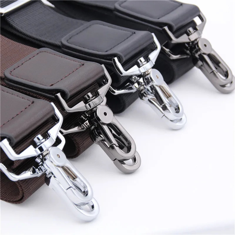 AIMIYOUNG Bag Straps Strong Hook Nylon Belt Men Shoulder Strap Handbag Briefcase Wide Long Belt Replacement Strap Bag Accessory 250214