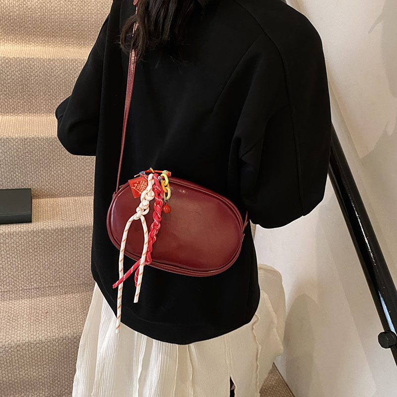 Spring new popular bucket 2025 simple versatile shoulder fashionable and fresh crossbody women's bag #swissmilitary