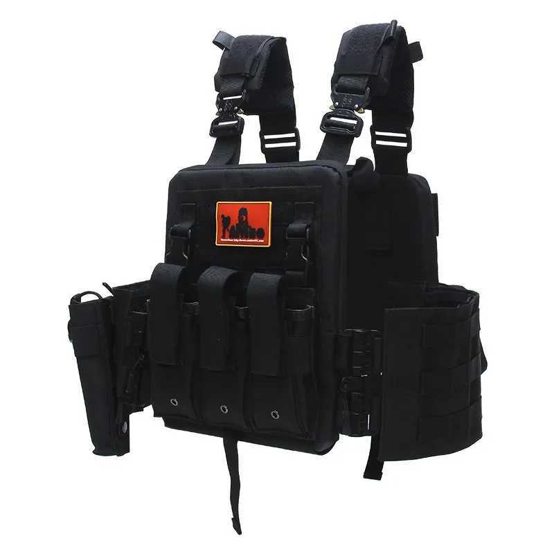 Tactical Sports Outdoor Camouflage Training Clothing Waterproof Nylon Tactical VestXJ250219