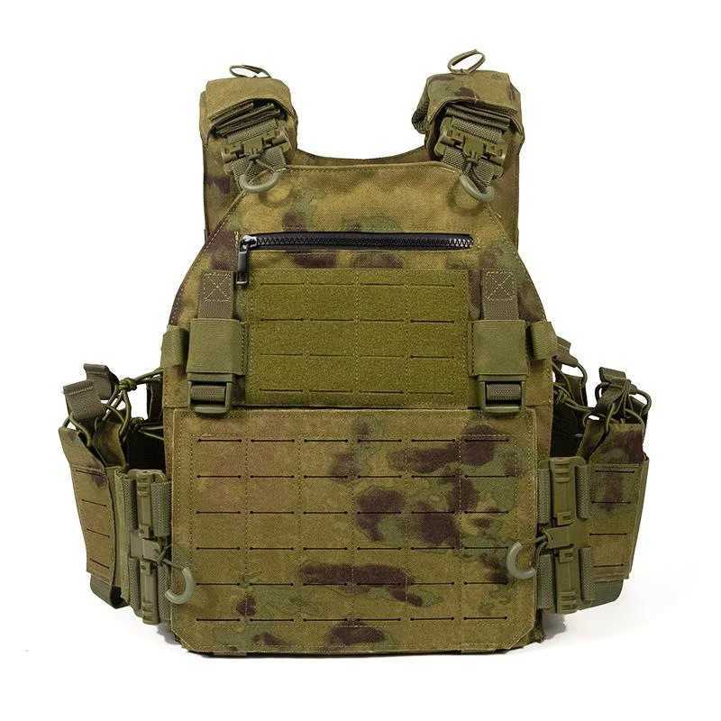 Multifunctional nylon Oxford cloth outdoor hunting training uniform laser cut tactical vestXJ250219