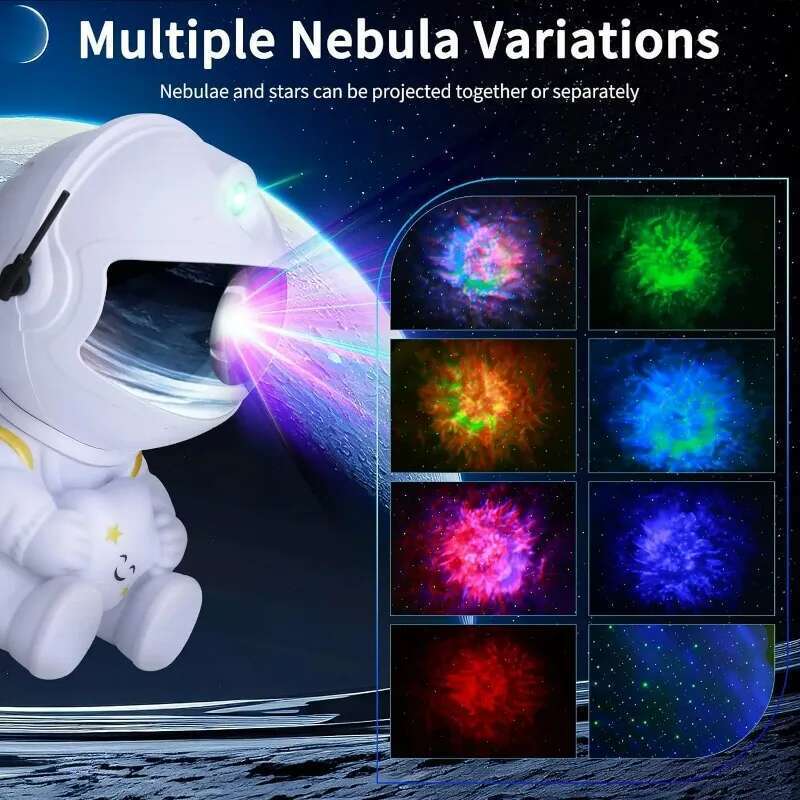 Galaxy Star Astronaut Projector Starry Sky Porjectors Lamp Decoration Bedroom Room Nebula LED Night Light Children Gifts
