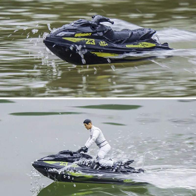 UDI023 RC Speedboat 2.4G Jet Spray RC Boat Remote Control Ship Waterproof Self-Righting LED Lights RTR High-Speed Models Toys 250218