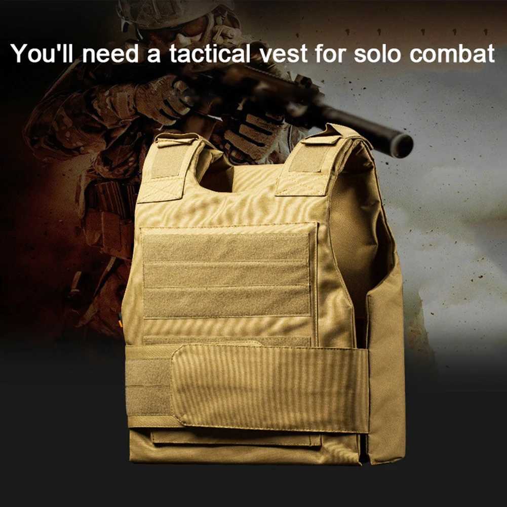 Molle Vest Breathable Combat Training Vest Outdoor Air Soft Vest Sports Equipment Weight-Bearing Shoulder Strap VestXJ250219