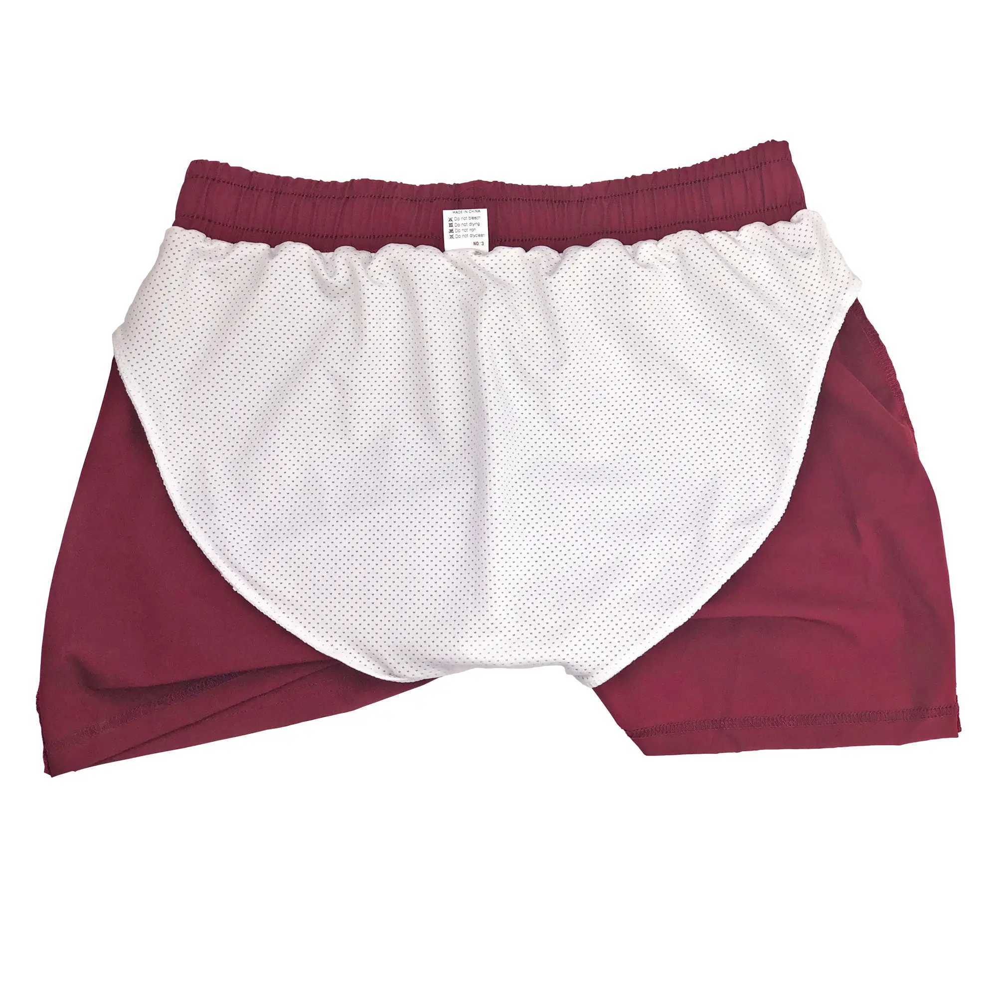 Mens Shorts Outdoor Running Pocket Drawstring Design Elastic Waist Solid Color Comfortable Breathable Cotton Blend Shorts W250219