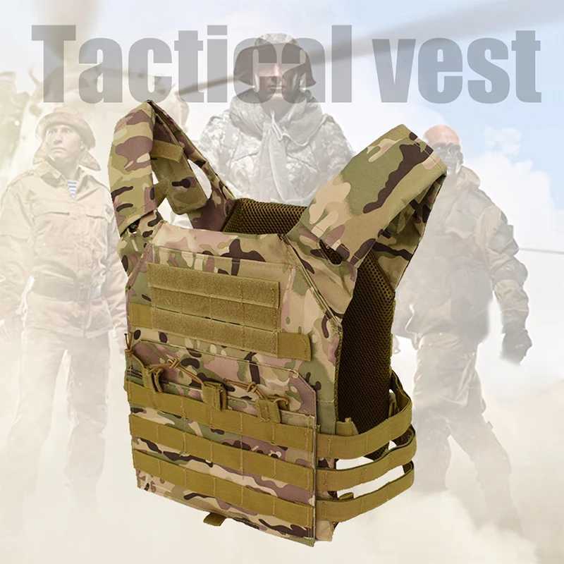 Military Training Tactical Vest Outdoor Hunting Air Gun Paintball Protective Equipment Cs Combat Game Accessories Good QualityXJ250219
