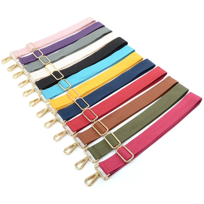 Solid Color Bag Strap for Women Shoulder Handbag Decorative Hand Messenger Belt Bag Accessories Handle Crossbody Wide Strap Part 250214