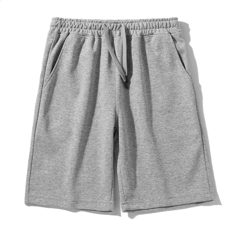 Summer Running Shorts For Men Casual Jogging Sport Short Pants Solid Color Drawstring Loose Basketball Sports 250217
