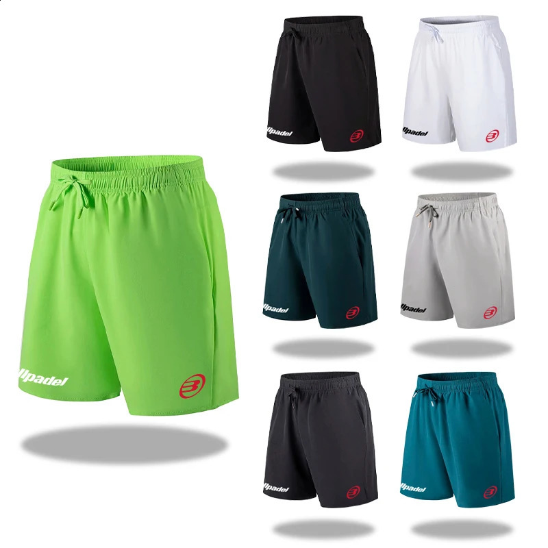 Mens Padel Sport Shorts Summer Male Breathable Tennis QuickDrying Badminton Trousers Outdoor Running Sportwear 250217A