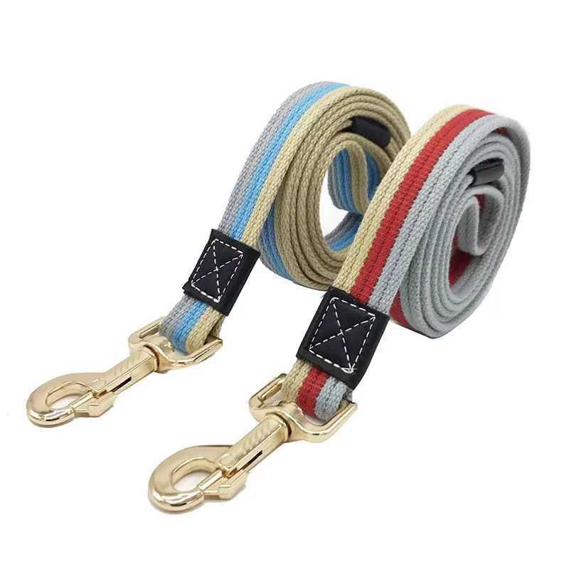 Pet Canvas Towing Leashes Extended and Thickened Traction Rope for Walking Training Lead for Pet Puppy Small Medium Big DogsXJ250218