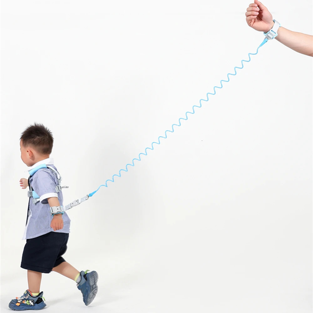 Infants and young childrens loss prevention belt traction rope Baby loss prevention bracelet 2m spring rope Walking baby safety 250219