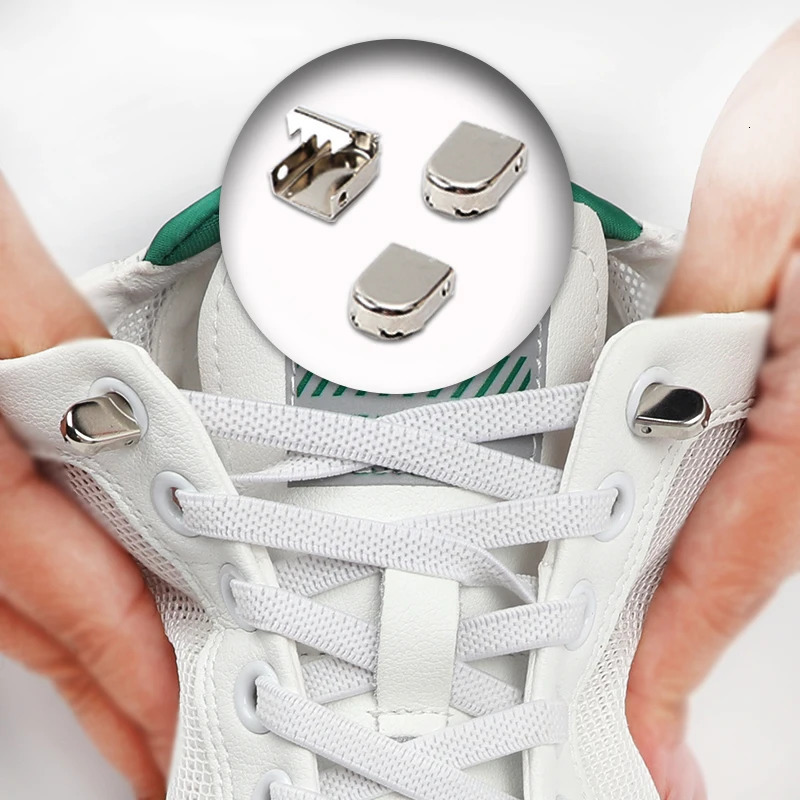 No Tie Elastic Shoe Laces One Size Fits All Adult and Kids Shoes Shoelaces for Sneakers Shoelace Tieless Flat Expand Shoestrings 250219