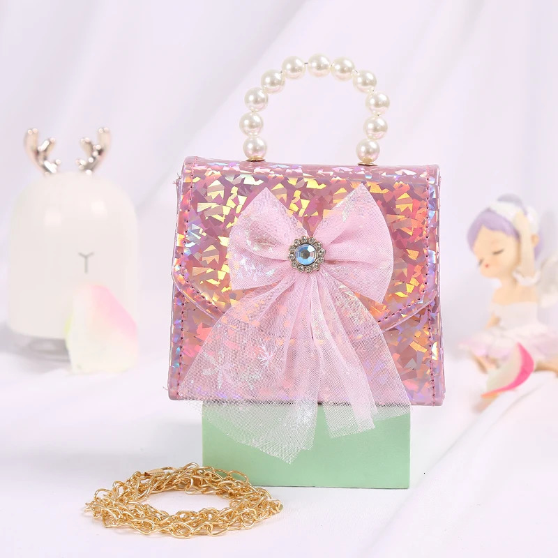 Fashion Children Girls Birthday Festival Present Shoulder Messenger Bag Kids Keys Coin Purse Cute Princess Mini Handba 250219
