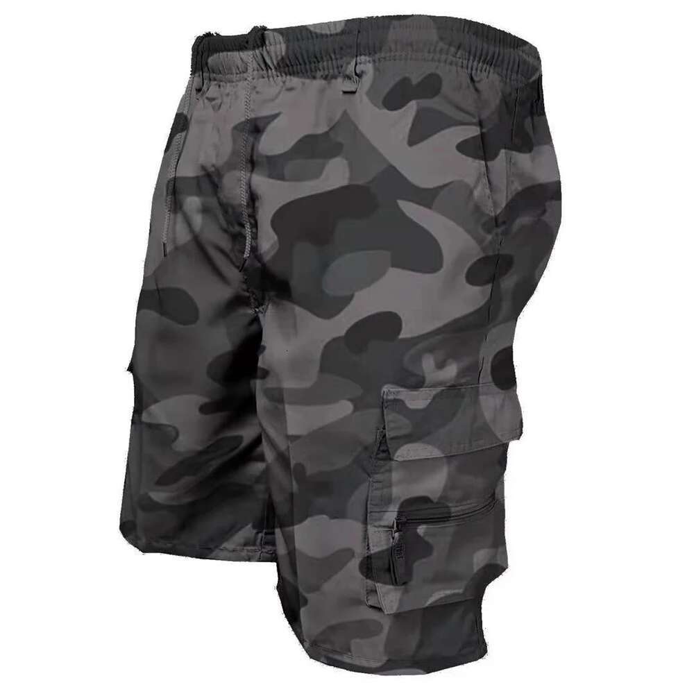 2025 Men's Camouflage Workwear Designer Shorts Casual Loose Work Shorts Summer New Men's Outdoor Street Casual Men's Shorts