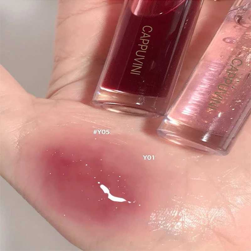 Water Shiny Lip Gloss Set l Clear Mirror Lip Glaze Moisturizing Liquid Lipstick Waterproof Sexy Red Lip Oil Tint Makeup ToolW250219