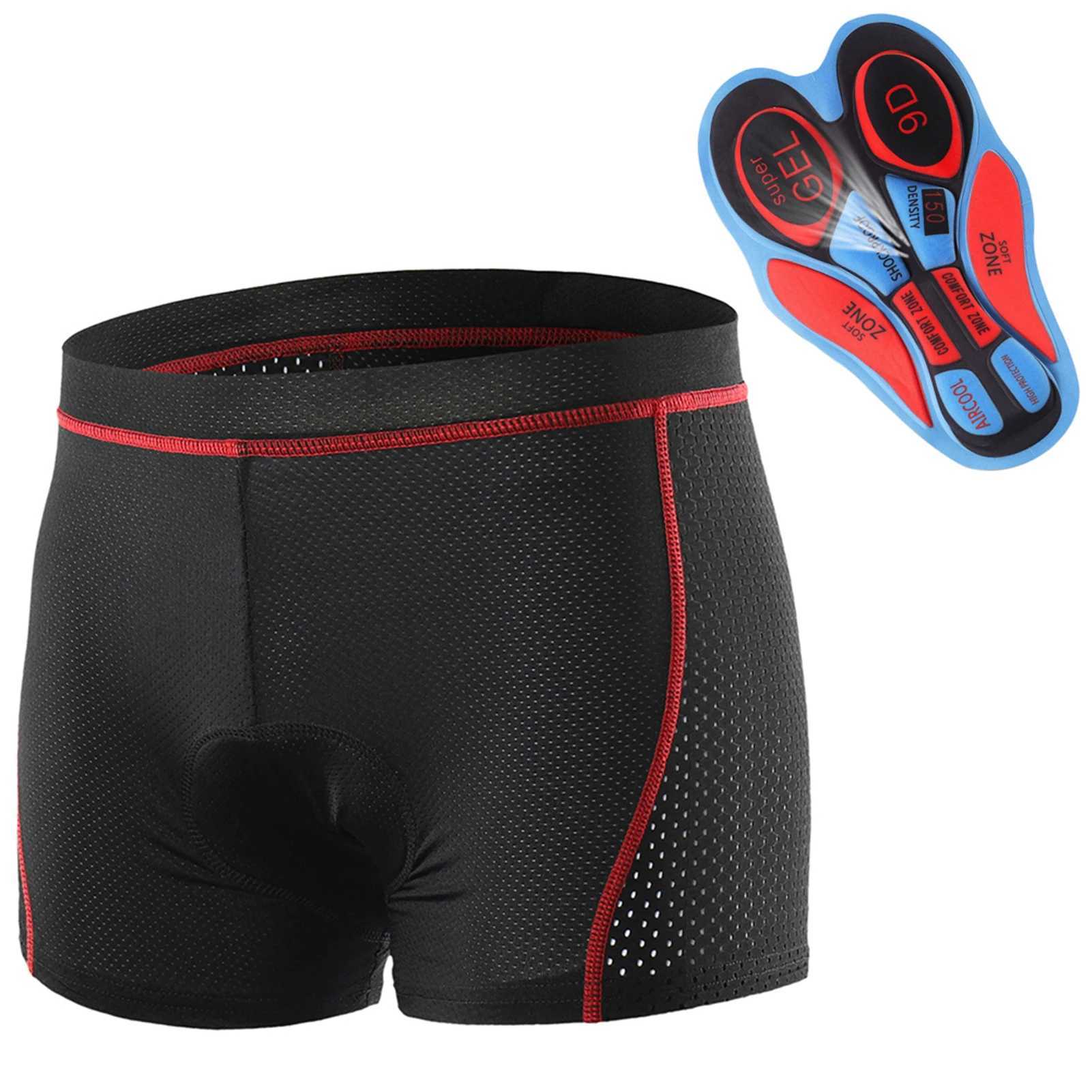 Men's Shorts Mens Cycle Underwear Shorts Breathable Gel Padded MTB Biking Riding Shorts Mountain Bike Tights Pants z250219