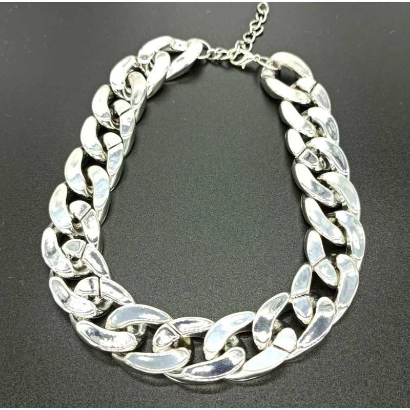 Small Dog Snack Chain Teddy French Bulldog Necklace Silvery/Golden Pet Accessories Dogs Collar Small Dog Collar Accessories W250219