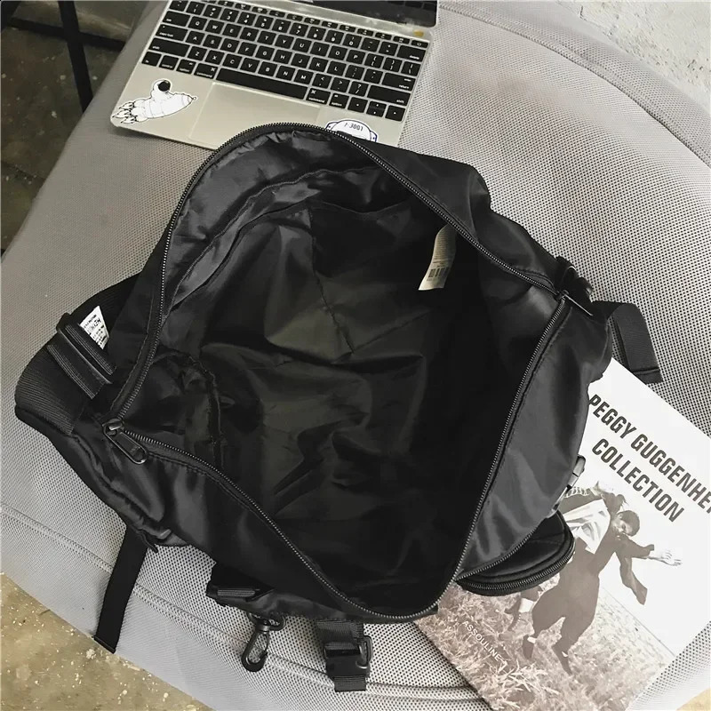 Messenger bag mens trend large capacity shoulder bag diagonal bag ins Japanese tooling bag student shoulder bag crossbody bags 250214