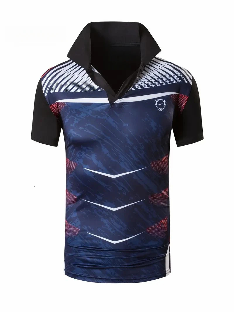 Mens polo shirt simple striped print fashionable casual short sleeved breathable skin friendly loose plus size mens top 250219