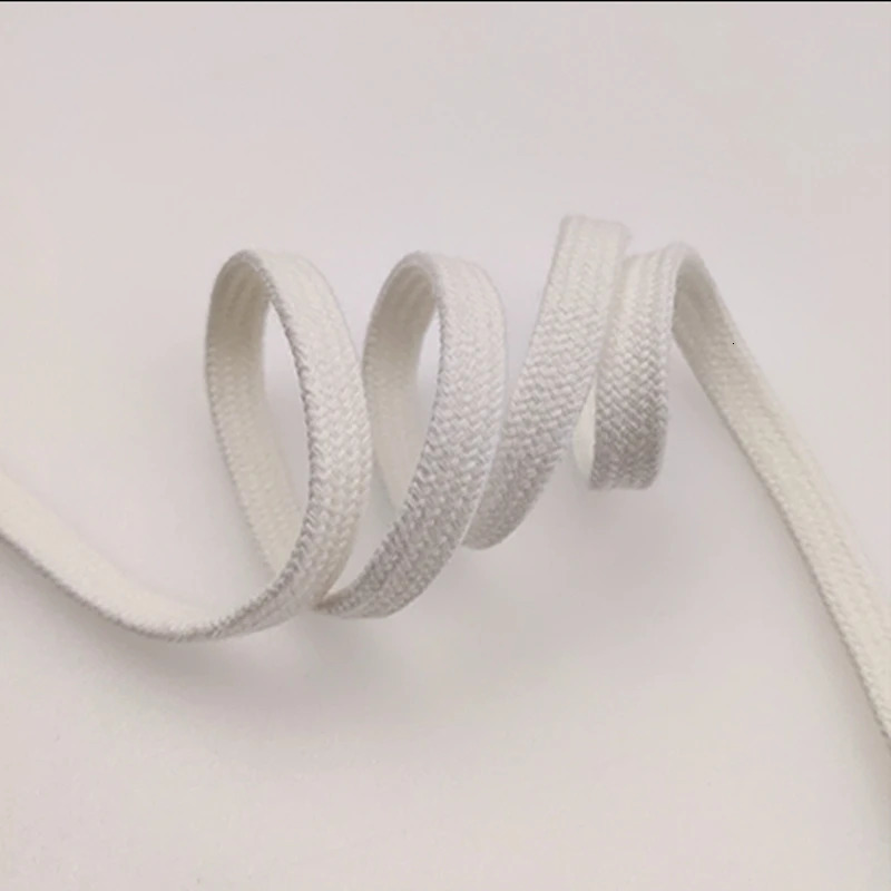1Pair Shoelaces Classic Retro Double Weave Shoelace Canvas Cotton Flat Shoe Laces Sneaker Strings Bootlaces Sport Boot Lace 250219