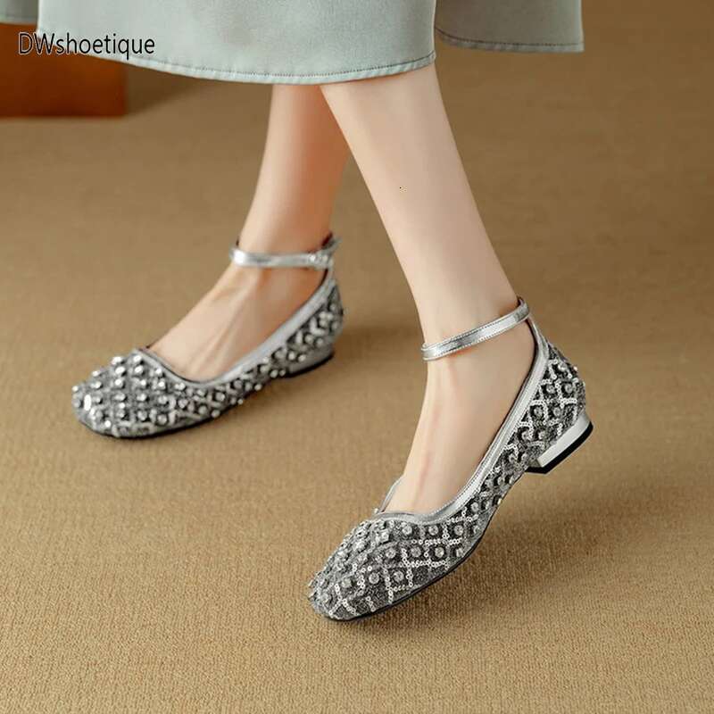 Bgbg crystal women mary janes buckle strap square toe pumps