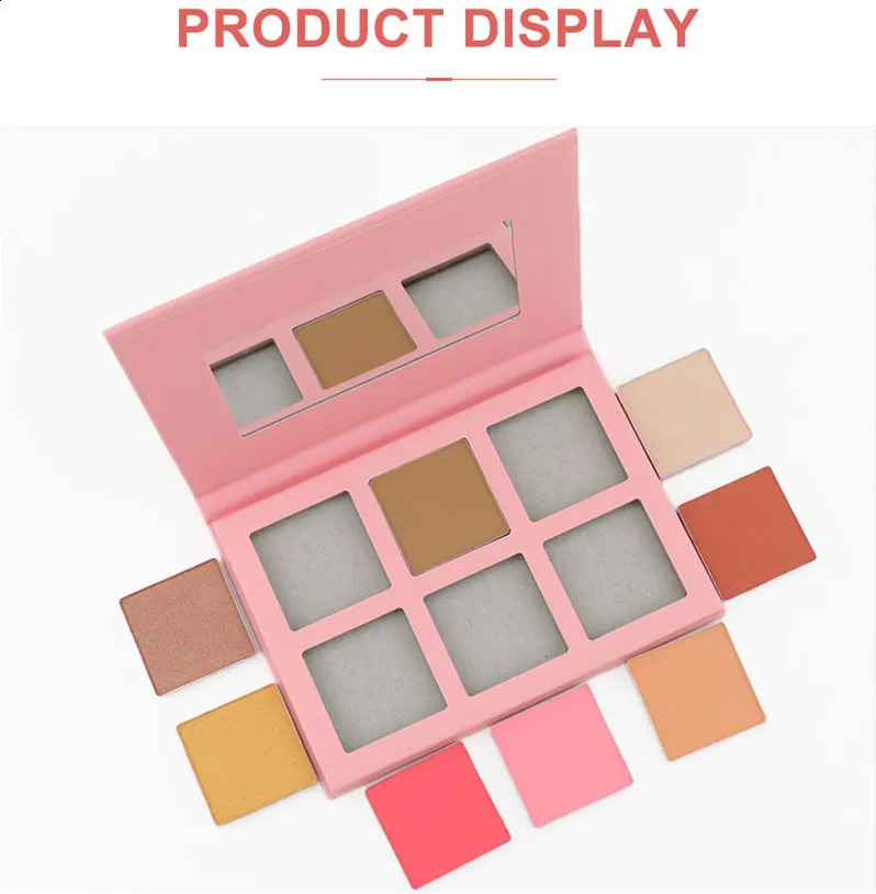 Private Label Highlighter Bronzer Shimmer Powder Blusher Palette Face Contouring Makeup Cosmetics Wholesale Bulk 5pcs 250214